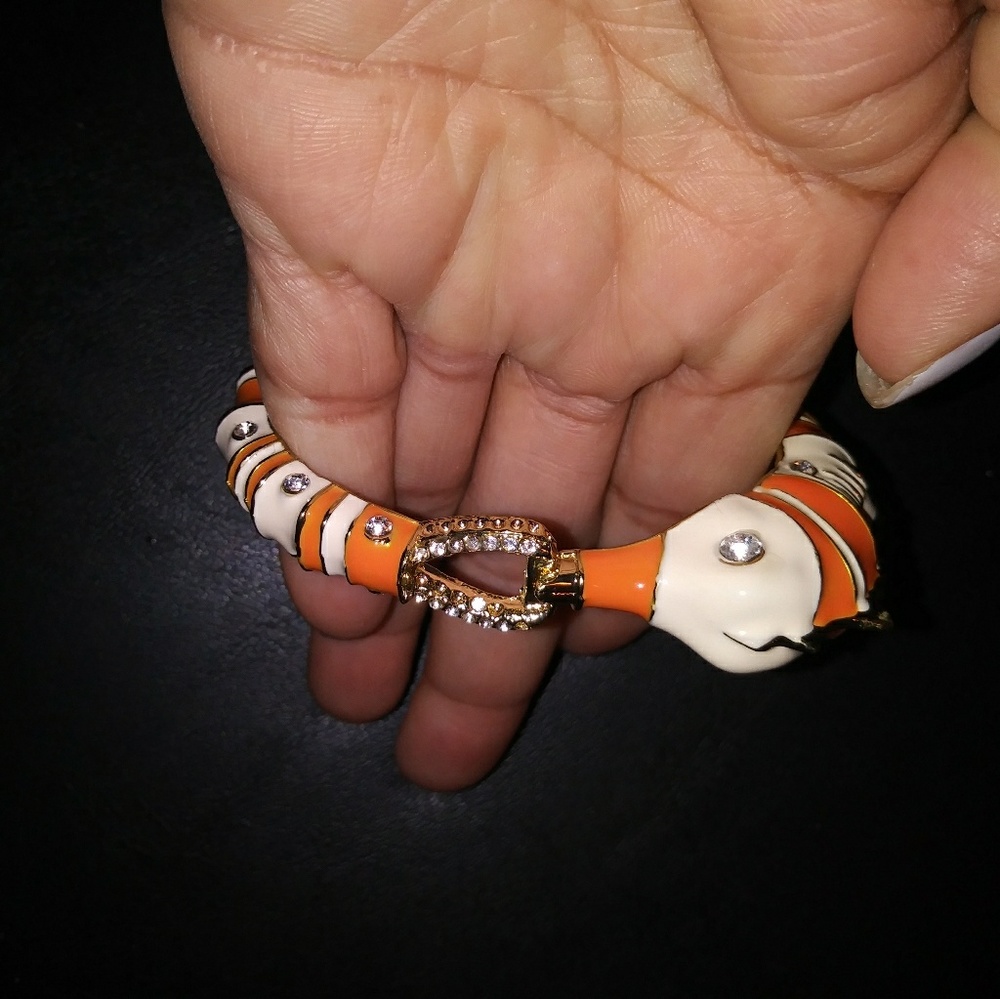 😨VERY CRAZY SALE!!!😨Enamel Bangle Sea Horse - Picture 7 of 7